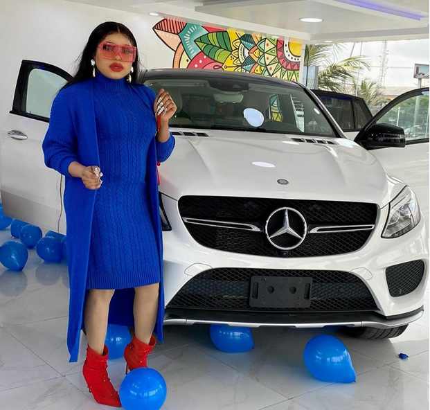 Bobrisky Gifts Himself ANew Benz For His Birthday picture.jpg